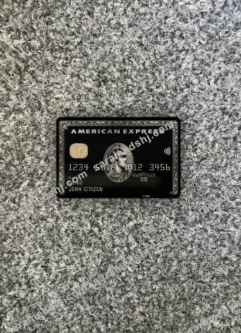 USA PNC bank AMEX black card photolook front